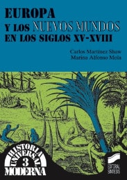 Portada del título europa y los nuevos mundos. siglos xv-xviii
