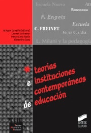 Portada del título teorías e instituciones contemporáneas de educación