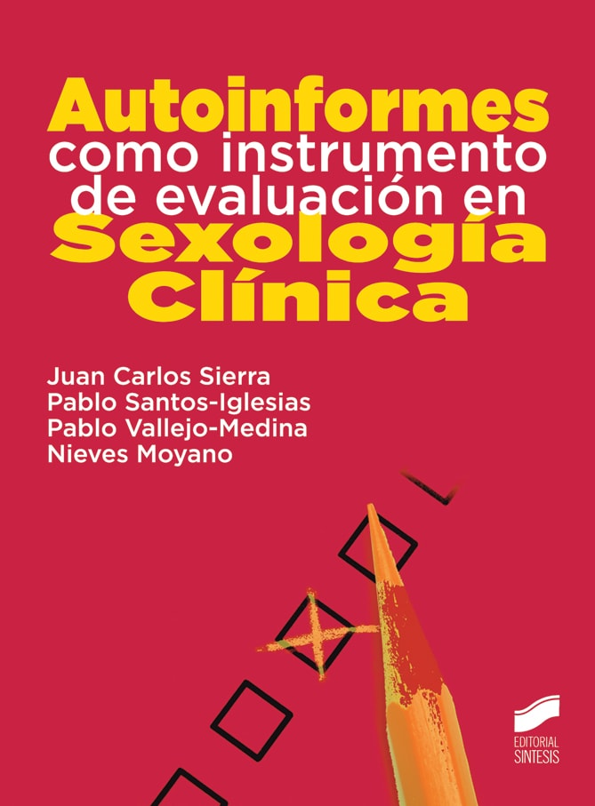 Portada del título autoinformes como instrumento de evaluación en sexología clínica