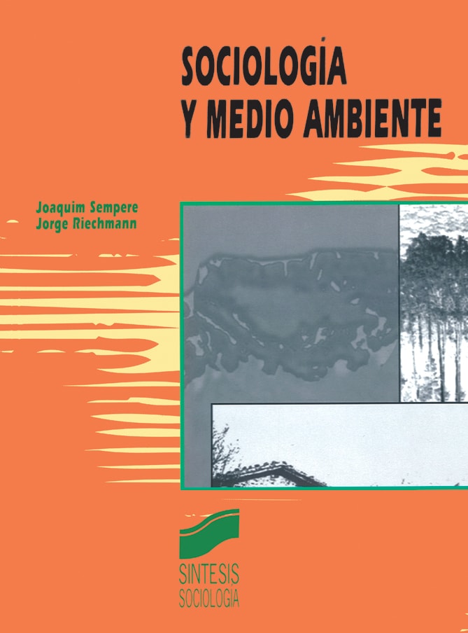 Portada del título sociología y medio ambiente