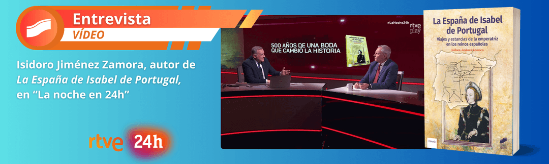 isidoro jiménez zamora analiza el legado de isabel de portugal en 'la noche en 24h' de rtve