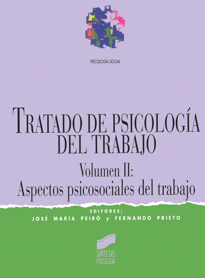 Portada del título tratado de psicología del trabajo. vol. ii: aspectos psicosociales del trabajo