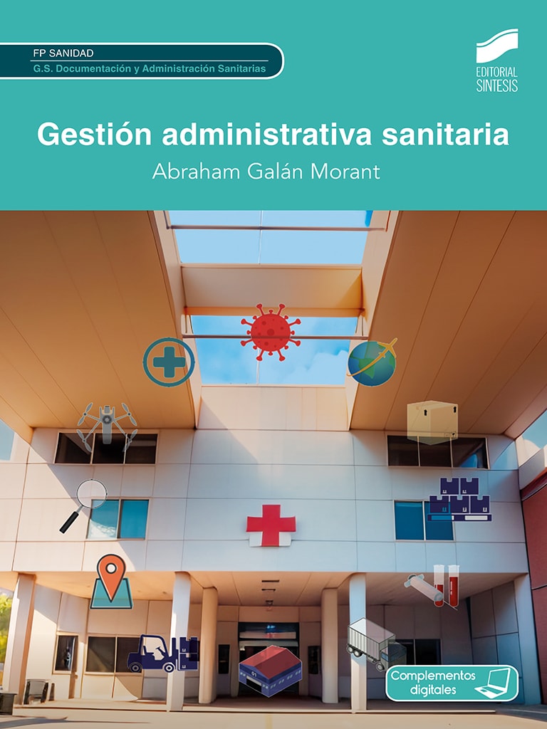 Portada del título gestión administrativa sanitaria