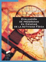 Portada del título evaluación de programas en ciencias de la actividad física