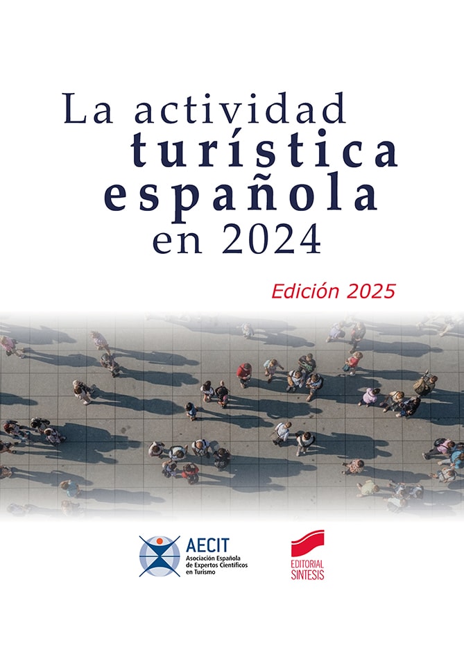 Portada del título la actividad turística española en 2024 (edición 2025)