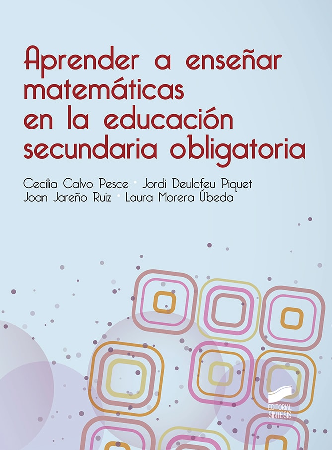 Portada del título aprender a enseñar matemáticas en la educación secundaria obligatoria