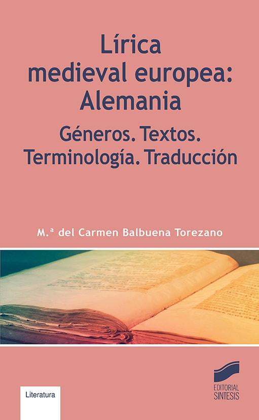 Portada del título lírica medieval europea: alemania