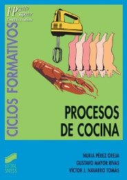 Portada del título procesos de cocina