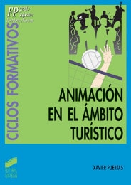 Portada del título animación en el ámbito turístico