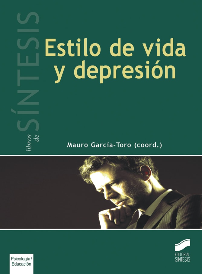Portada del título estilo de vida y depresión
