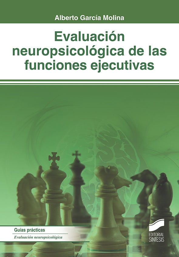 Portada del título evaluación neuropsicológica de las funciones ejecutivas