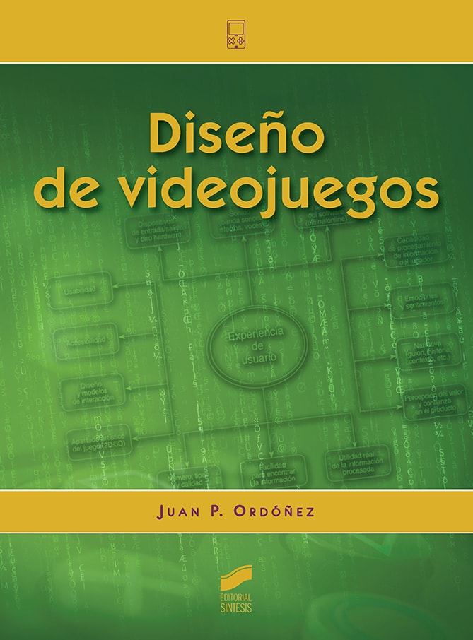 Portada del título diseño de videojuegos