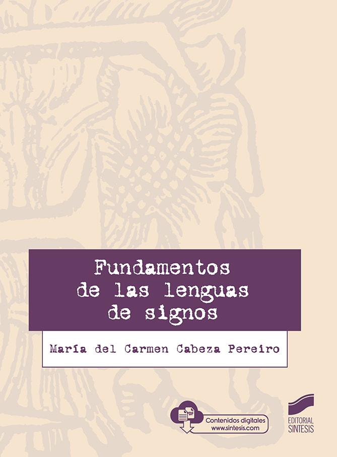 Portada del título fundamentos de las lenguas de signos