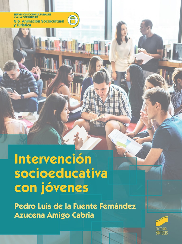 Portada del título intervención socioeducativa con jóvenes