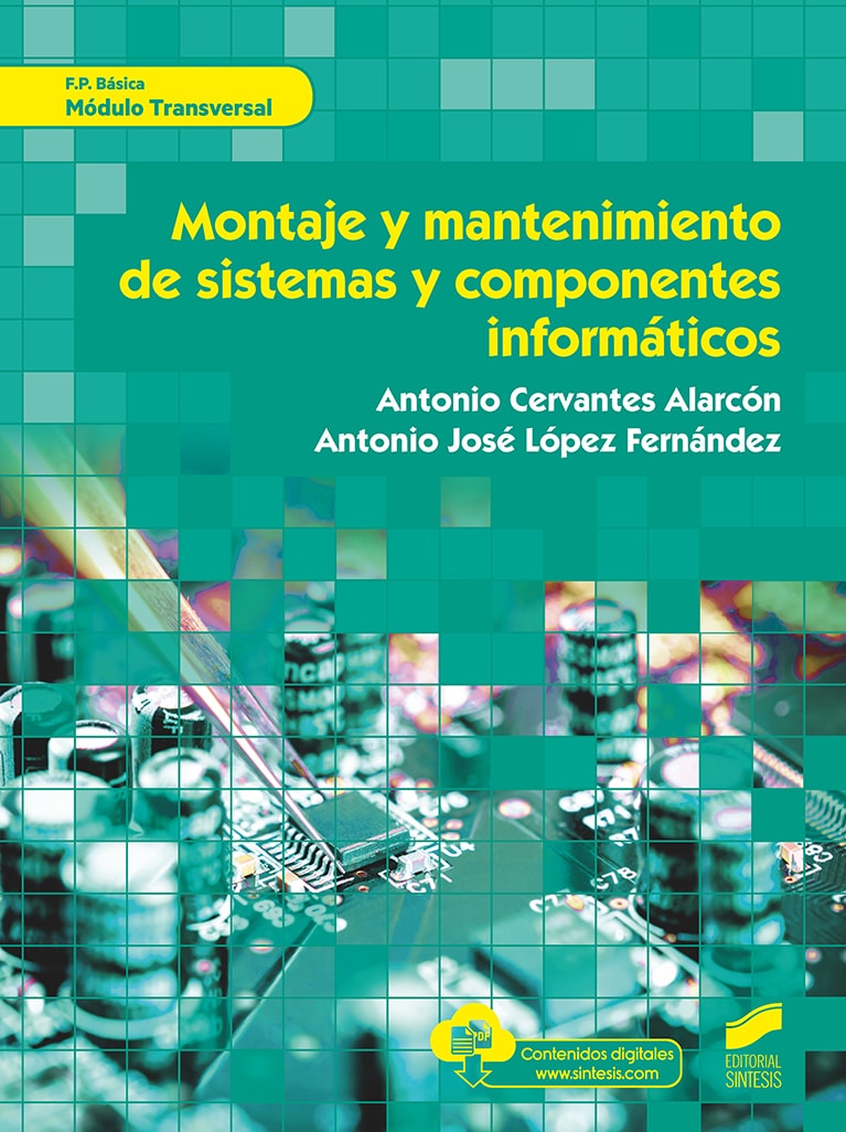 Portada del título montaje y mantenimiento de sistemas y componentes informáticos