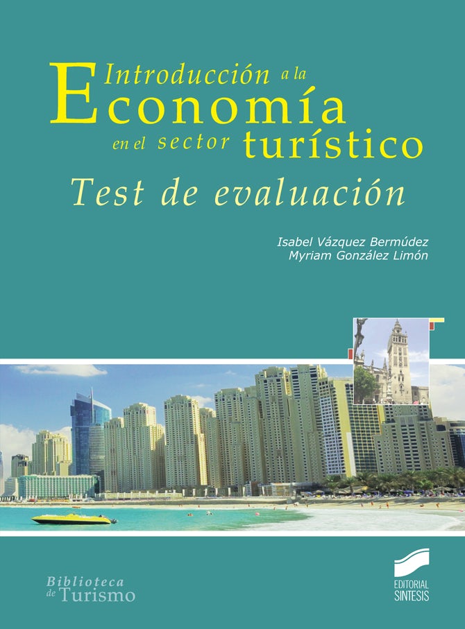 Portada del título introducción a la economía en el sector turístico. test de evaluación