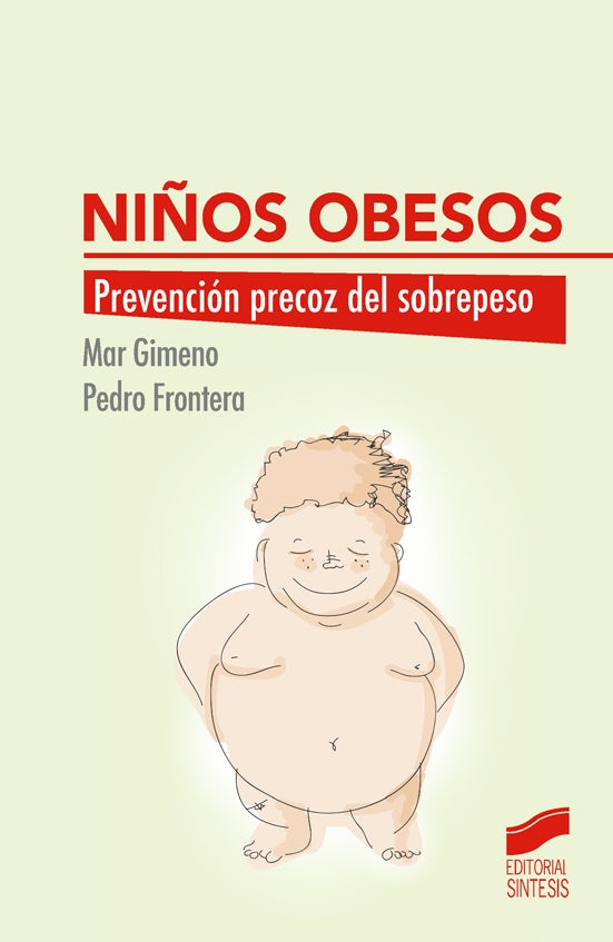 Portada del título niños obesos. prevención precoz del sobrepeso