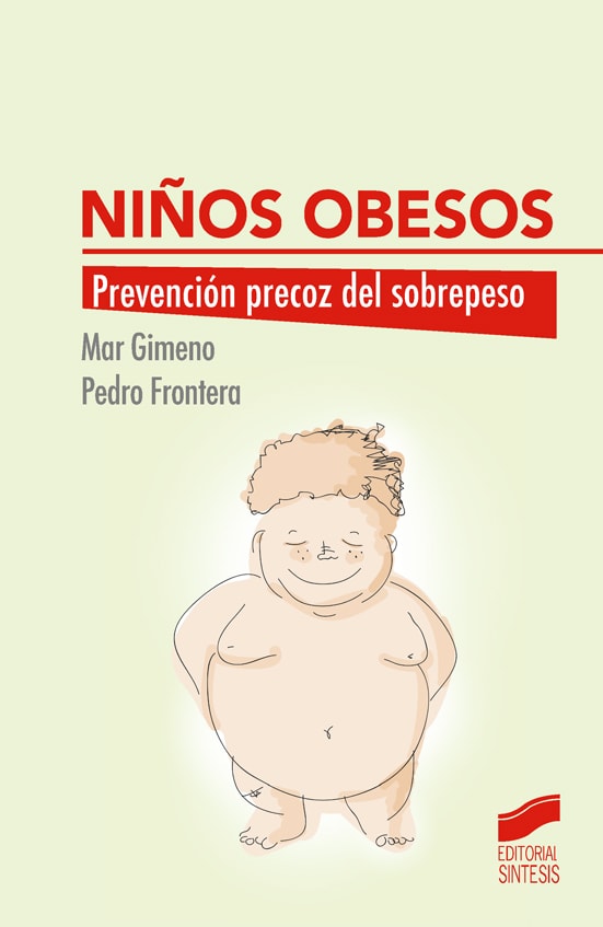 Portada del título niños obesos. prevención precoz del sobrepeso