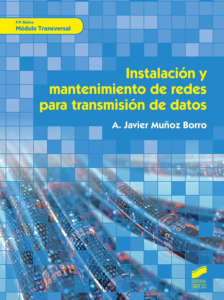Portada del título instalación y mantenimiento de redes para transmisión de datos