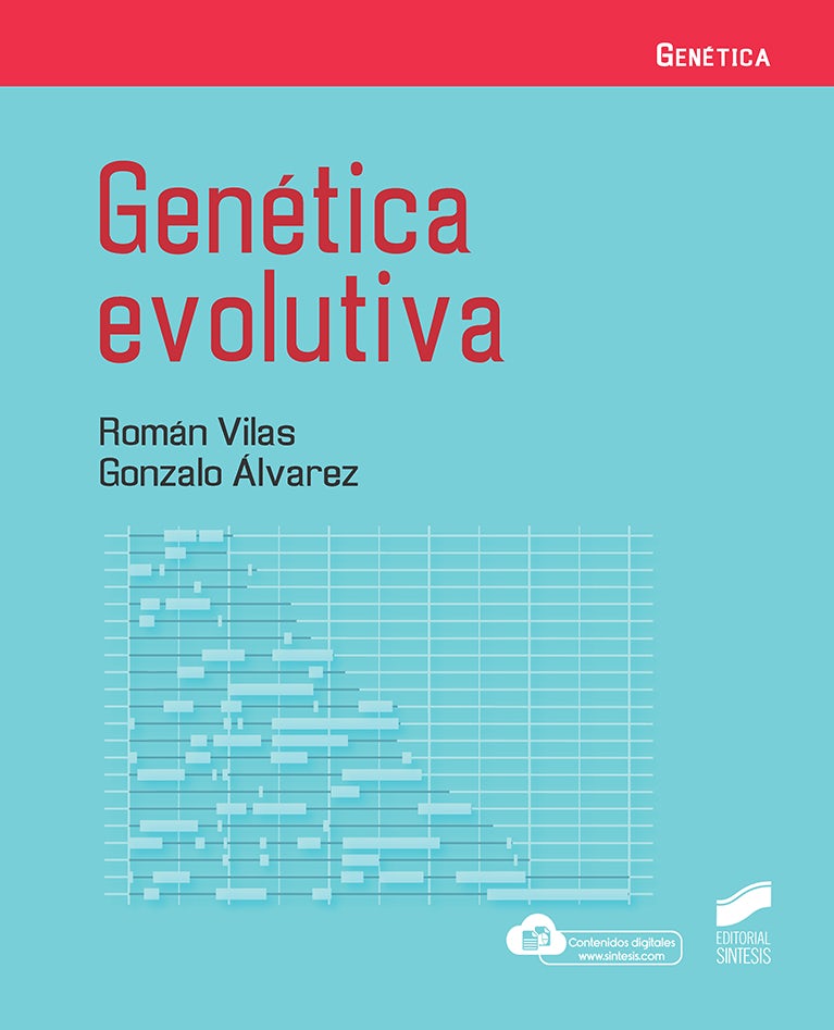 Portada del título genética evolutiva