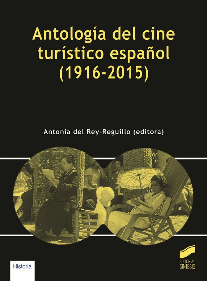 Portada del título antología del cine turístico (1916-2015)