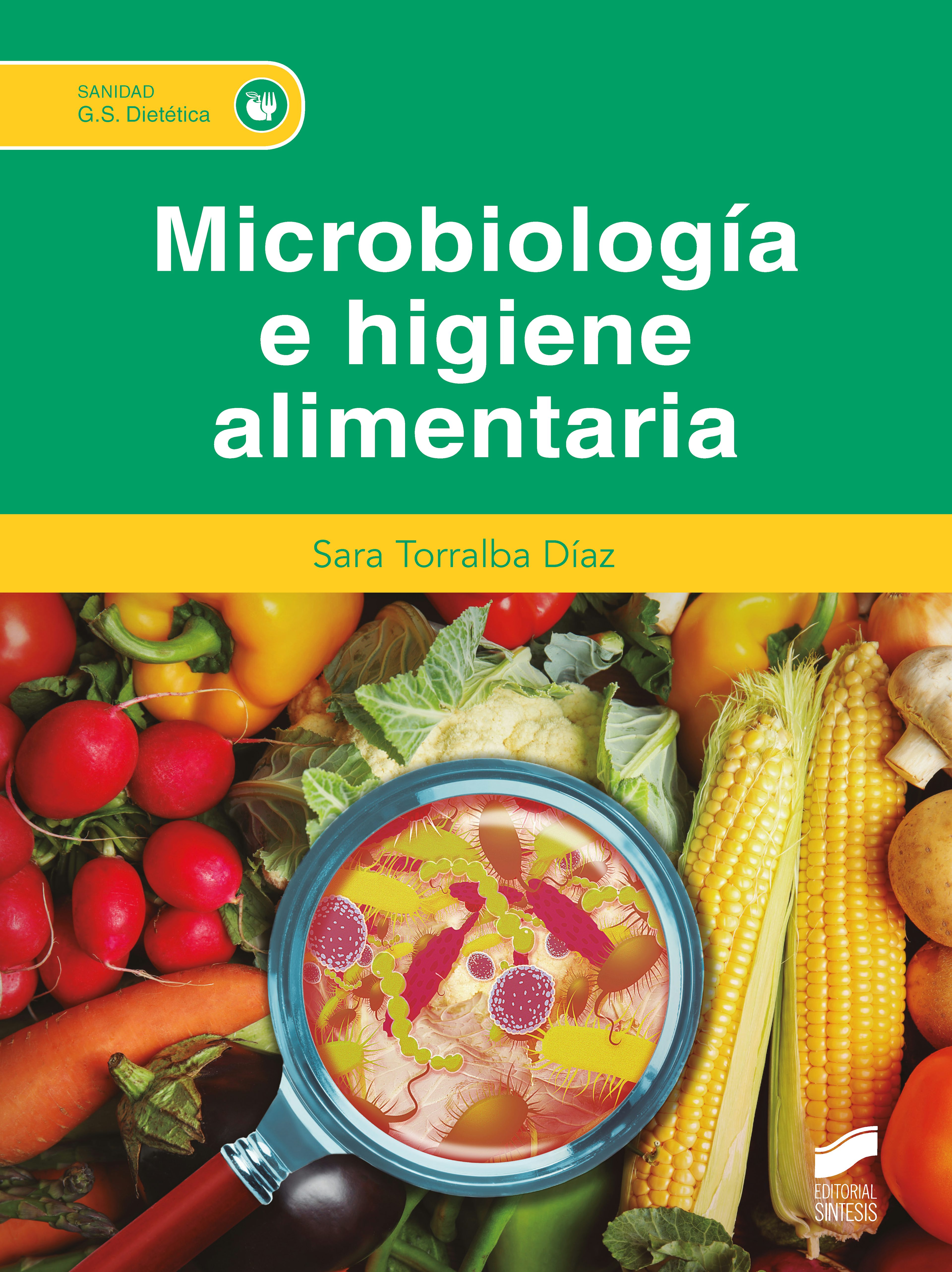 Portada del título microbiología e higiene alimentaria