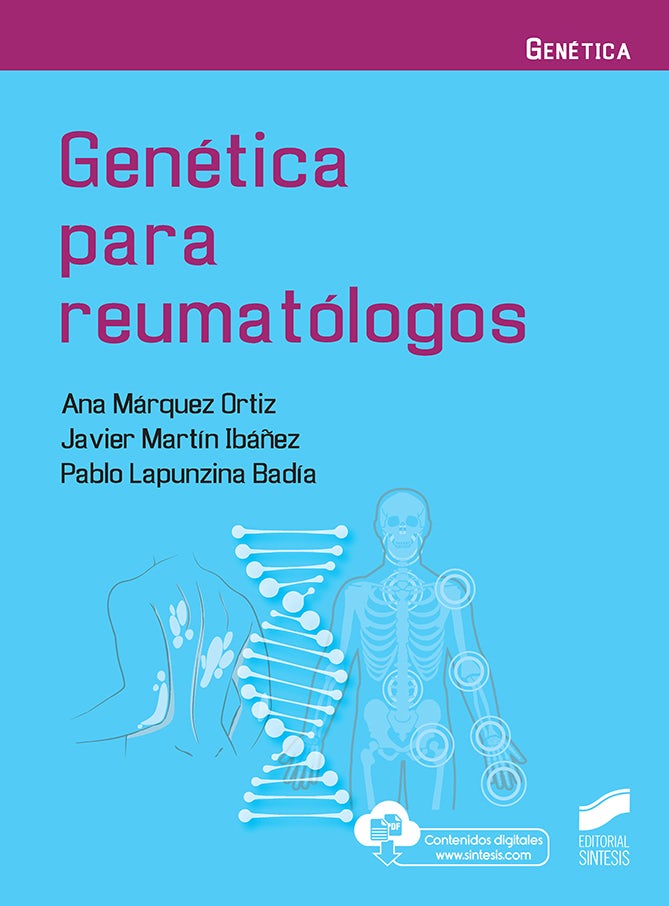 Portada del título genética para reumatólogos