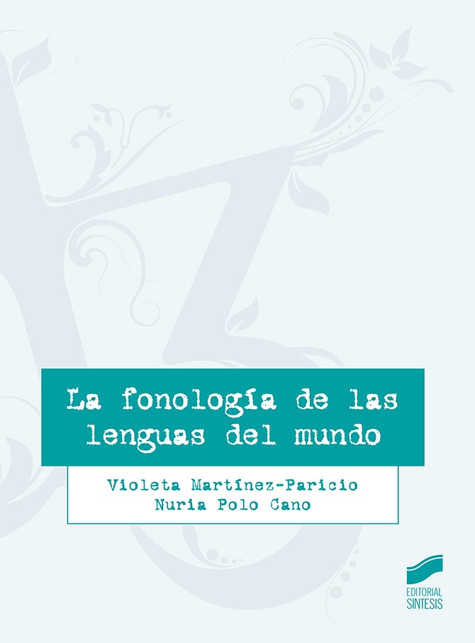 Portada del título la fonología de las lenguas del mundo