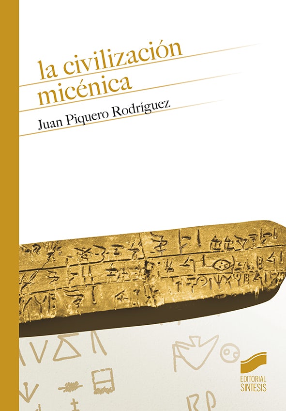 Portada del título la civilización micénica