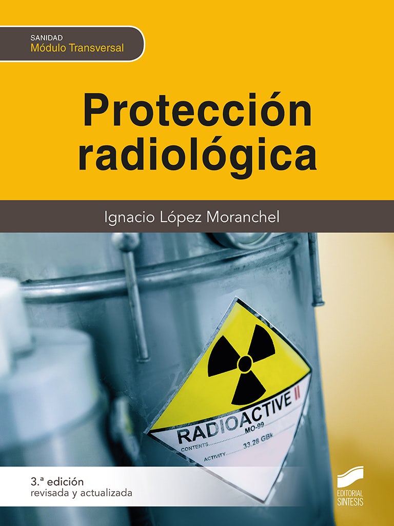 Portada del título protección radiológica (tercera edición revisada y actualizada)