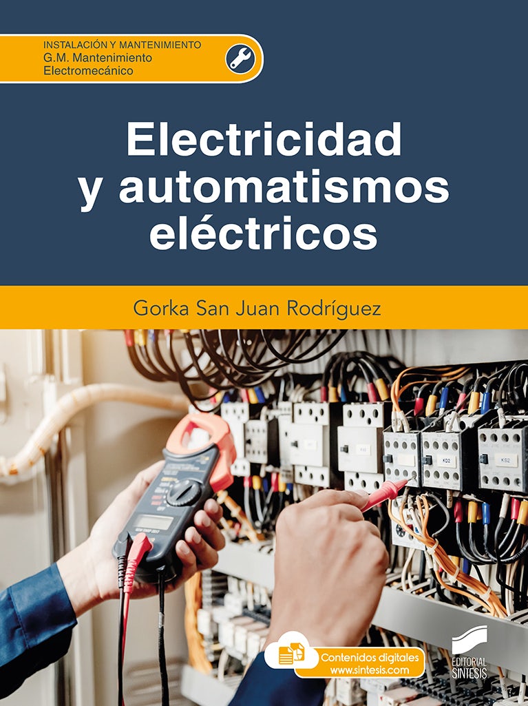Portada del título electricidad y automatismos eléctricos