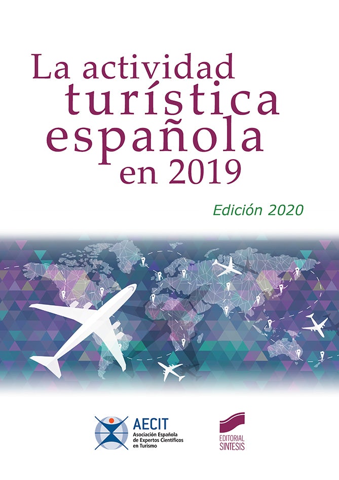 Portada del título la actividad turística española en 2019 (edición 2020)